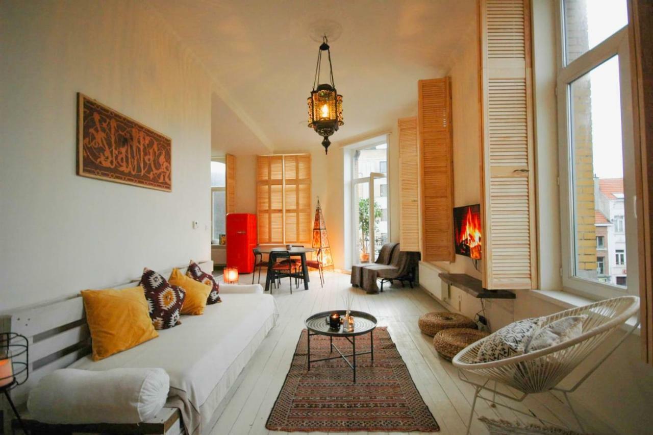 Sleep Inn - 1001 Nights Loft Citycenter With Balconyview Antwerpen Ngoại thất bức ảnh